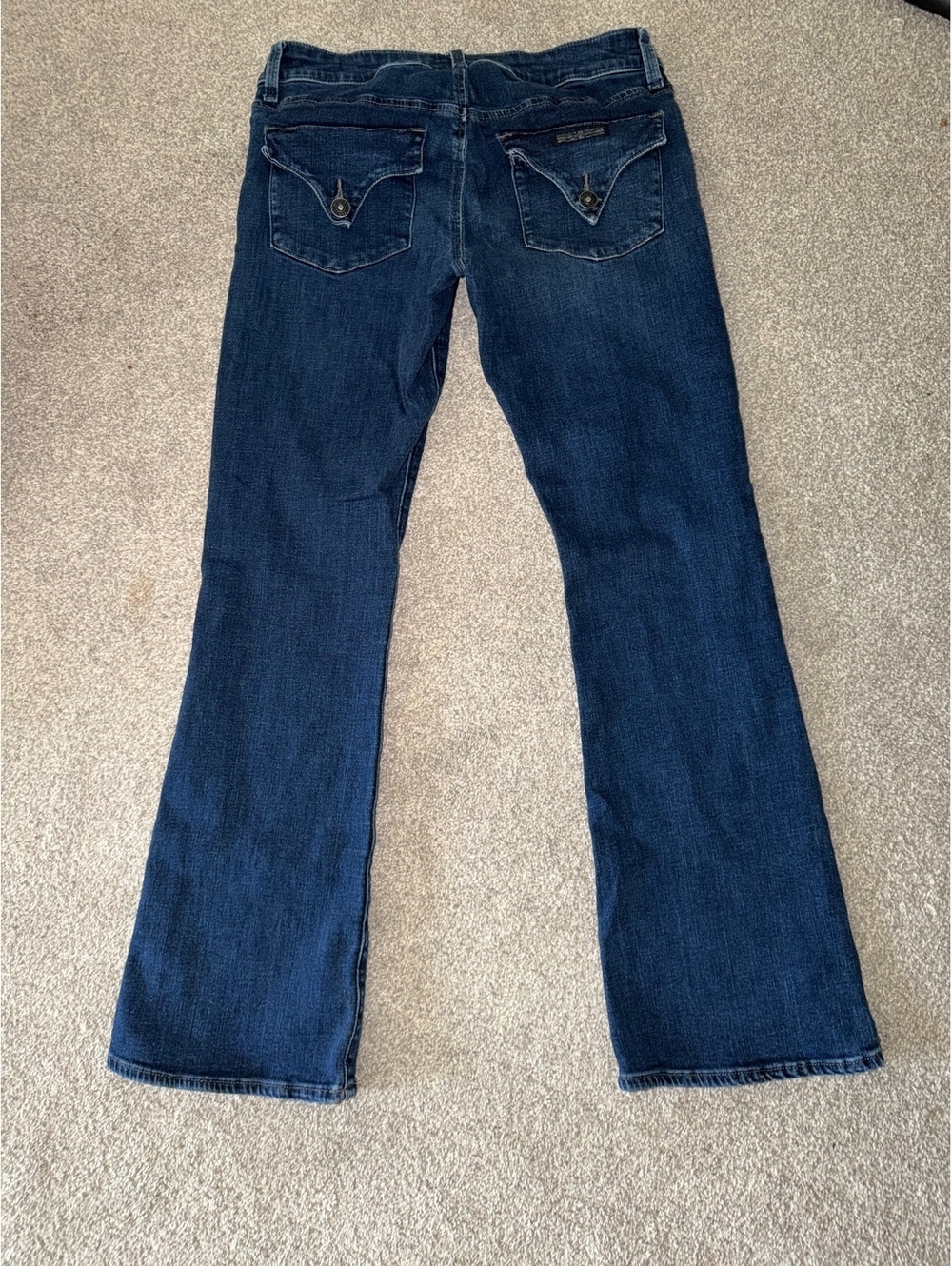 Hudson Collin Mid-Rise Bootcut Dark Wash Sz 27 Designer - Picture 4 of 8